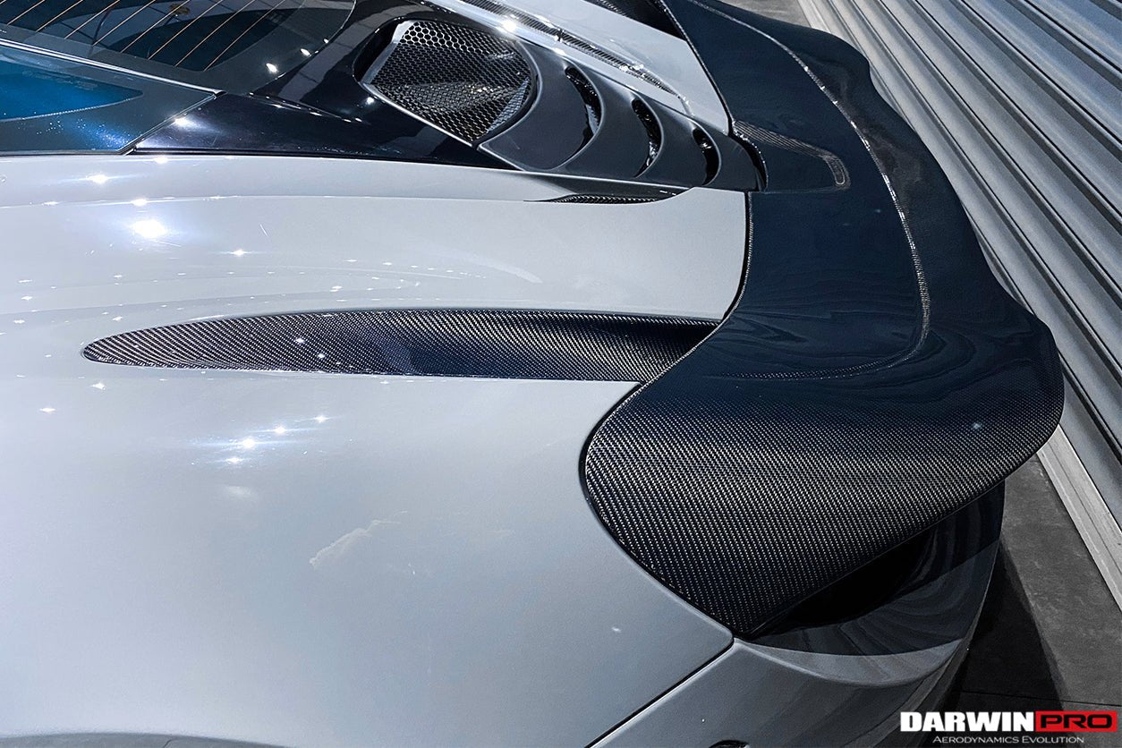 2017 - 2021 McLaren 720s Dry Carbon Fiber Rear Trunk Air Intake Vents Replacement